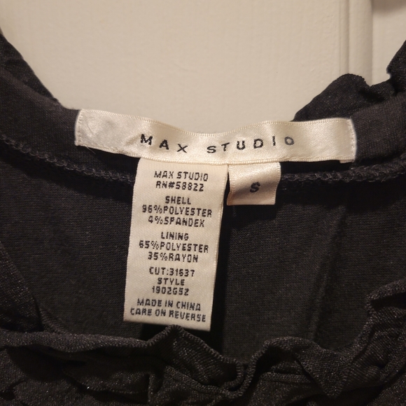 Max Studio Ruffle Pleat Dress - Picture 2 of 5